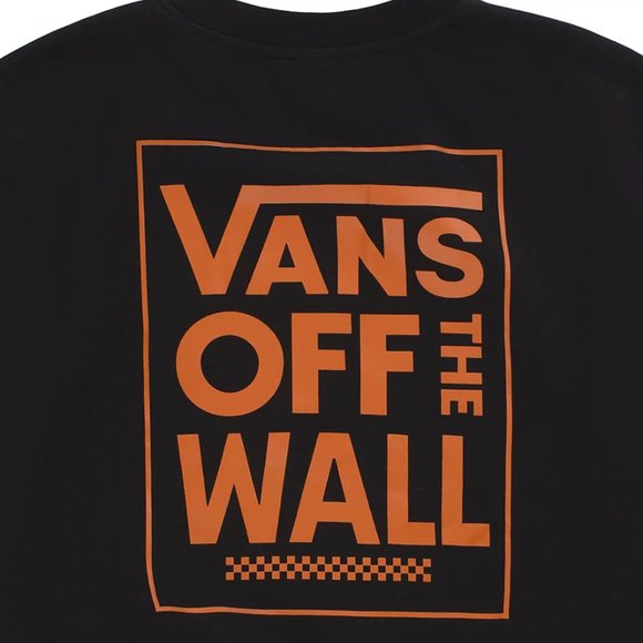 💖MEGA SALE💖Vans Ronal Boxy Crew Black Pullover Black Logo Womens S VN0A4PSGBLK - Picture 2 of 5